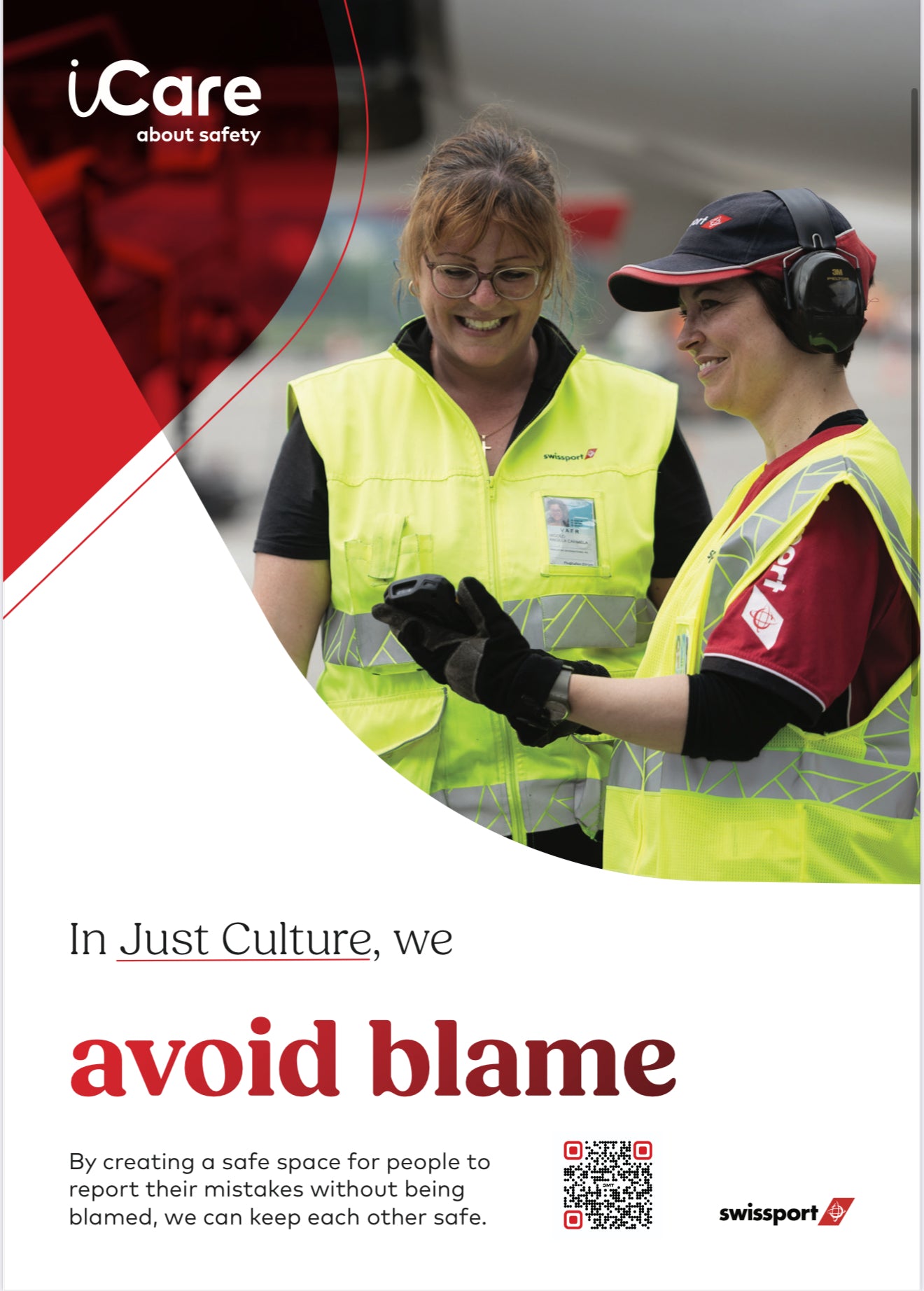 iCare Just Culture Poster - English