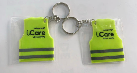 Safety Vest Key Chain 10 pack