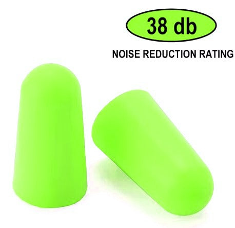 Foam Ear Protection 38dB. Box 200 Pairs