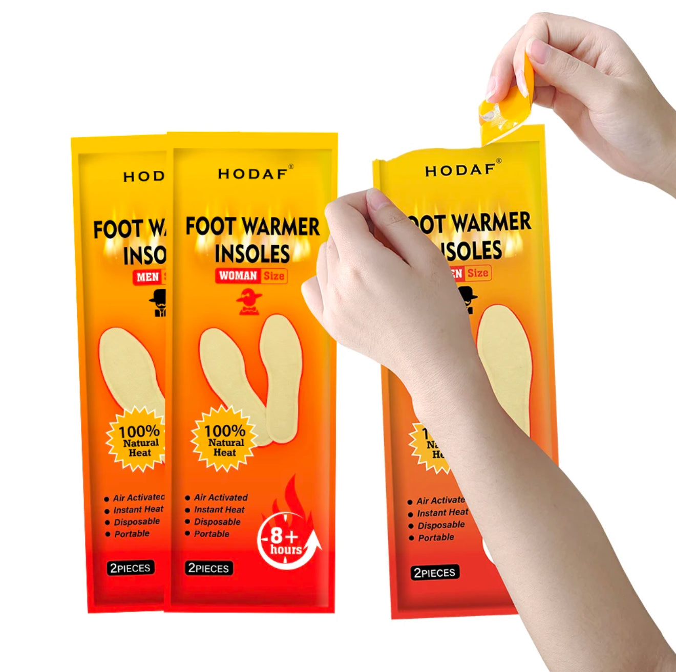 Foot Warmers - Pack of 10 Pairs