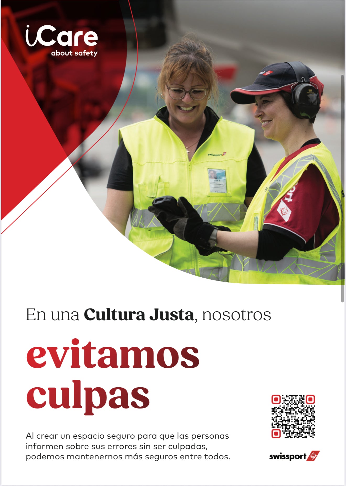 iCare Just Culture Poster - Spanish