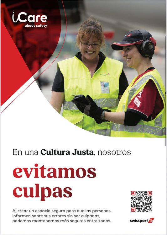 iCare Just Culture Poster - Spanish
