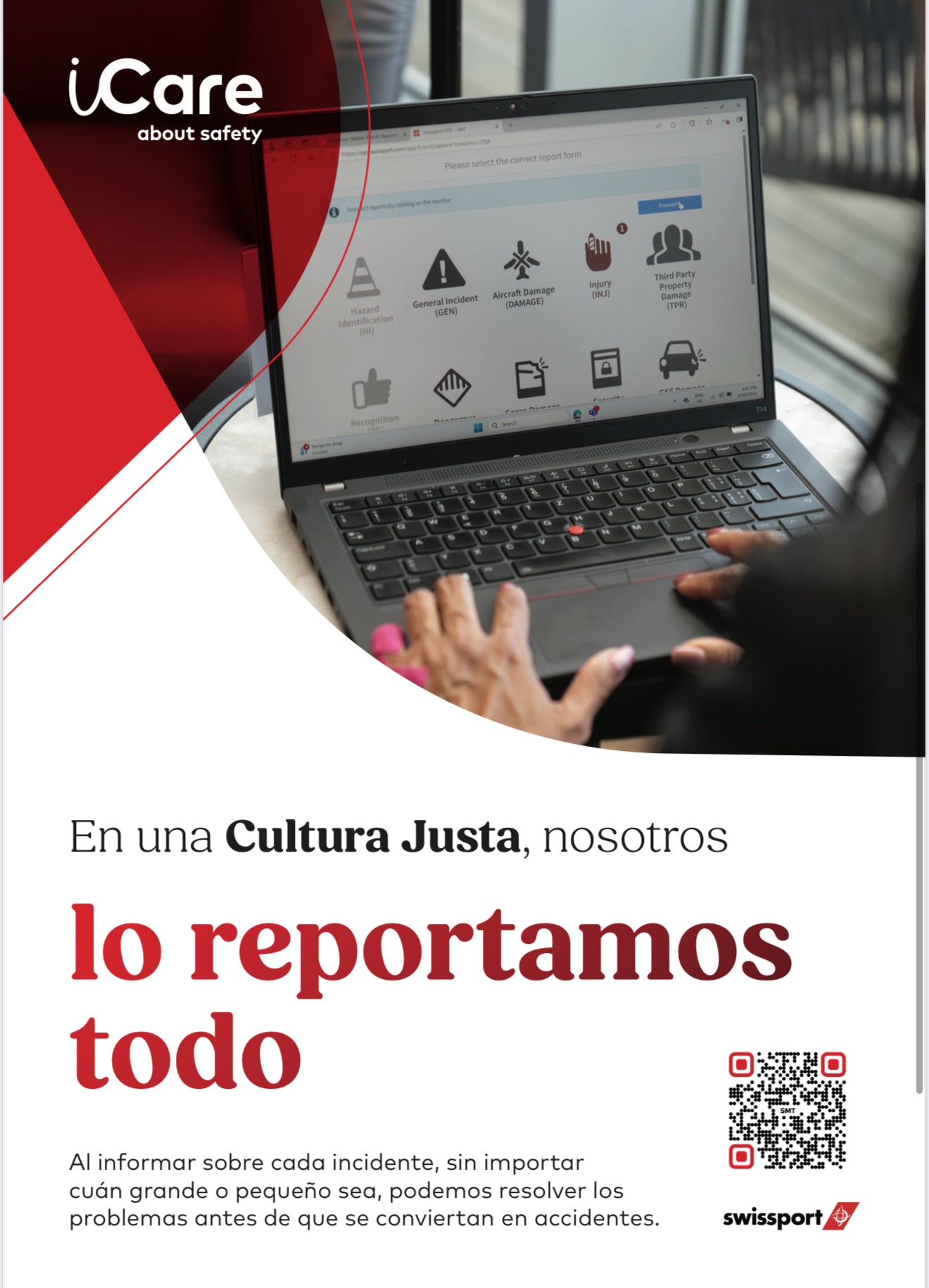 iCare Just Culture Poster - Spanish